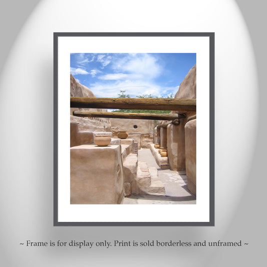 Southwest Mission Photo at Tumacacori Arizona on Framed Art Print