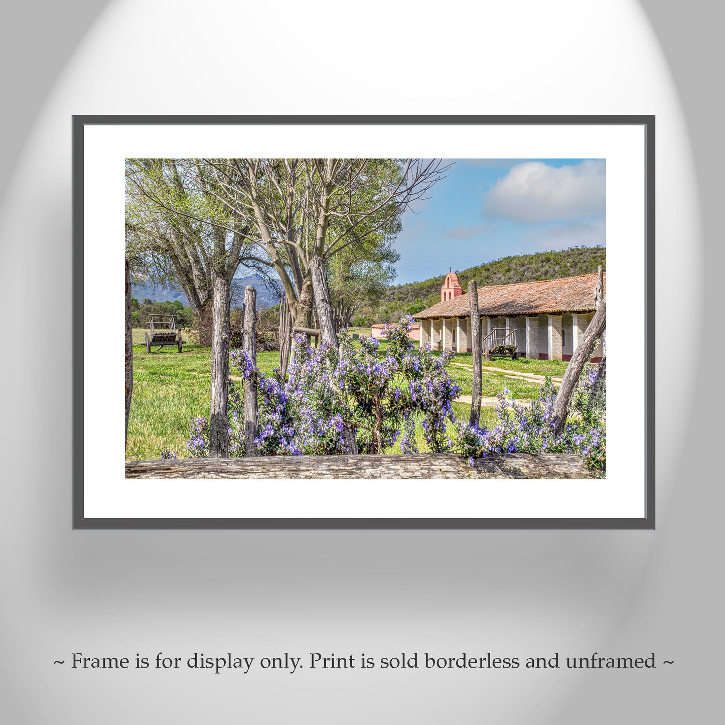 Purisima Spanish Mission Art at Lompoc California as Wall Decor