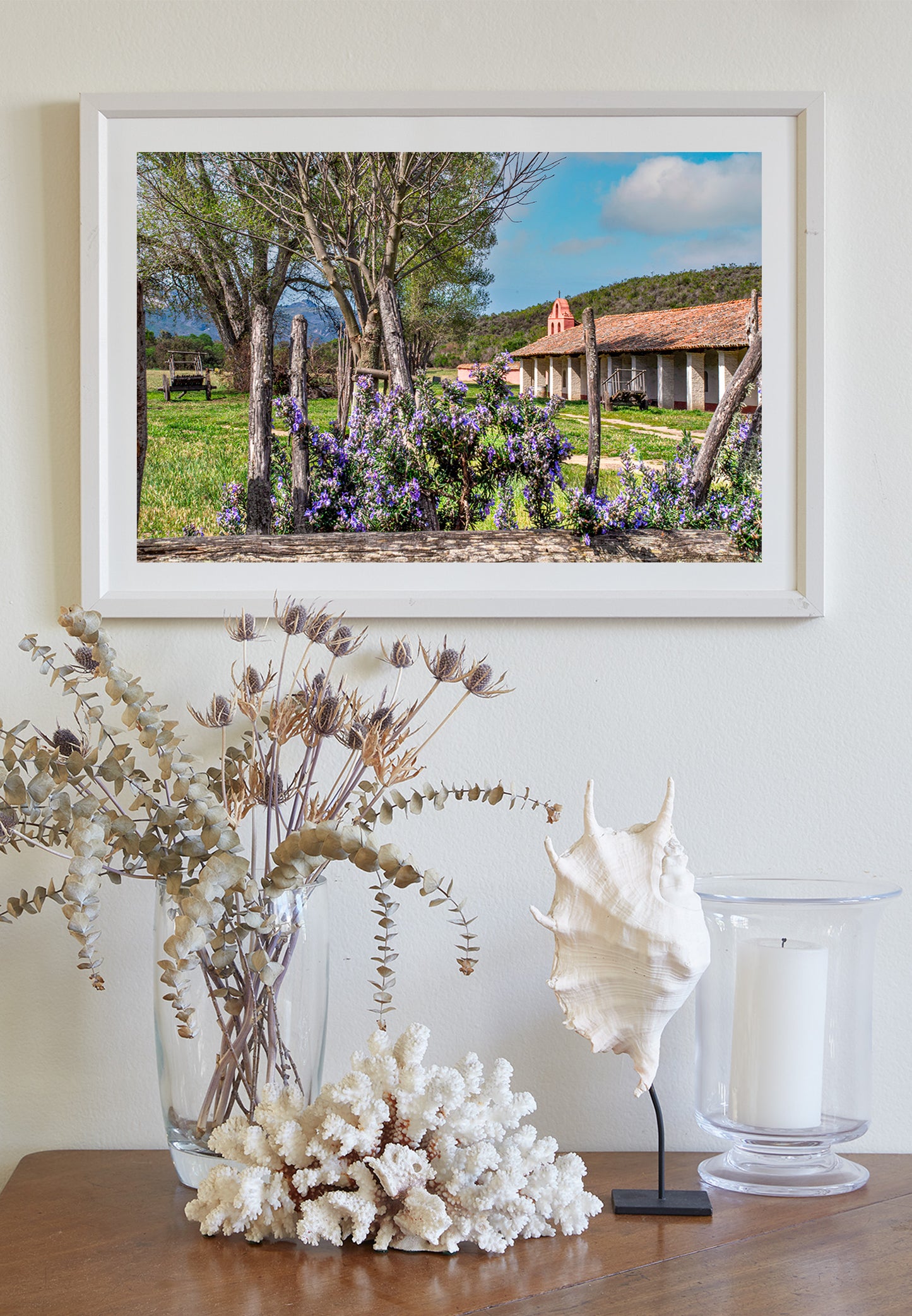 Purisima Spanish Mission Art at Lompoc California as Wall Decor