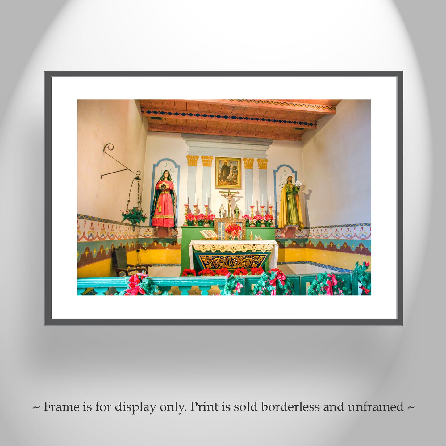 Artwork of Mission Solano | Sonoma California Church Interior