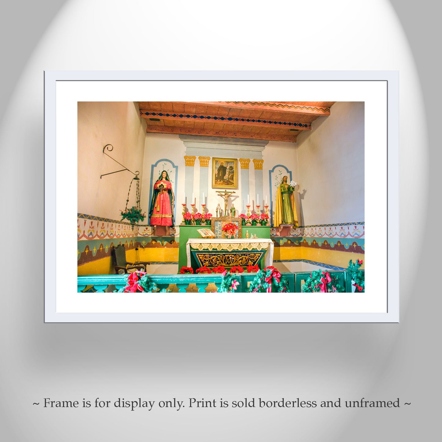 Artwork of Mission Solano | Sonoma California Church Interior