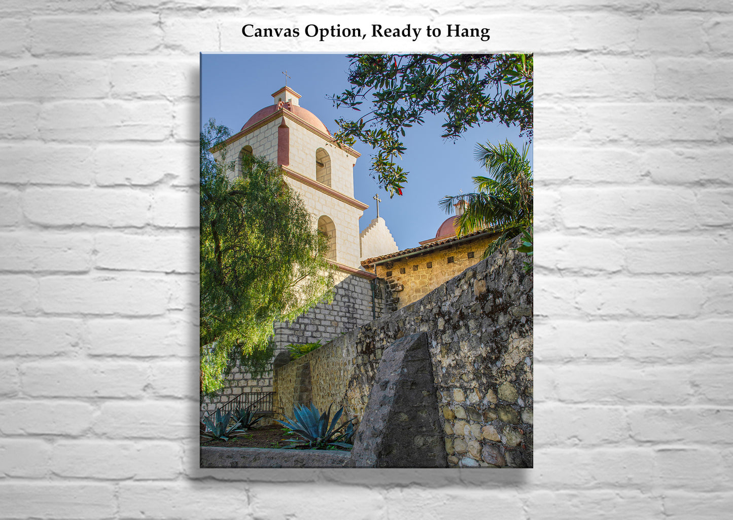 Mission Santa Barbara California Travel Art Print