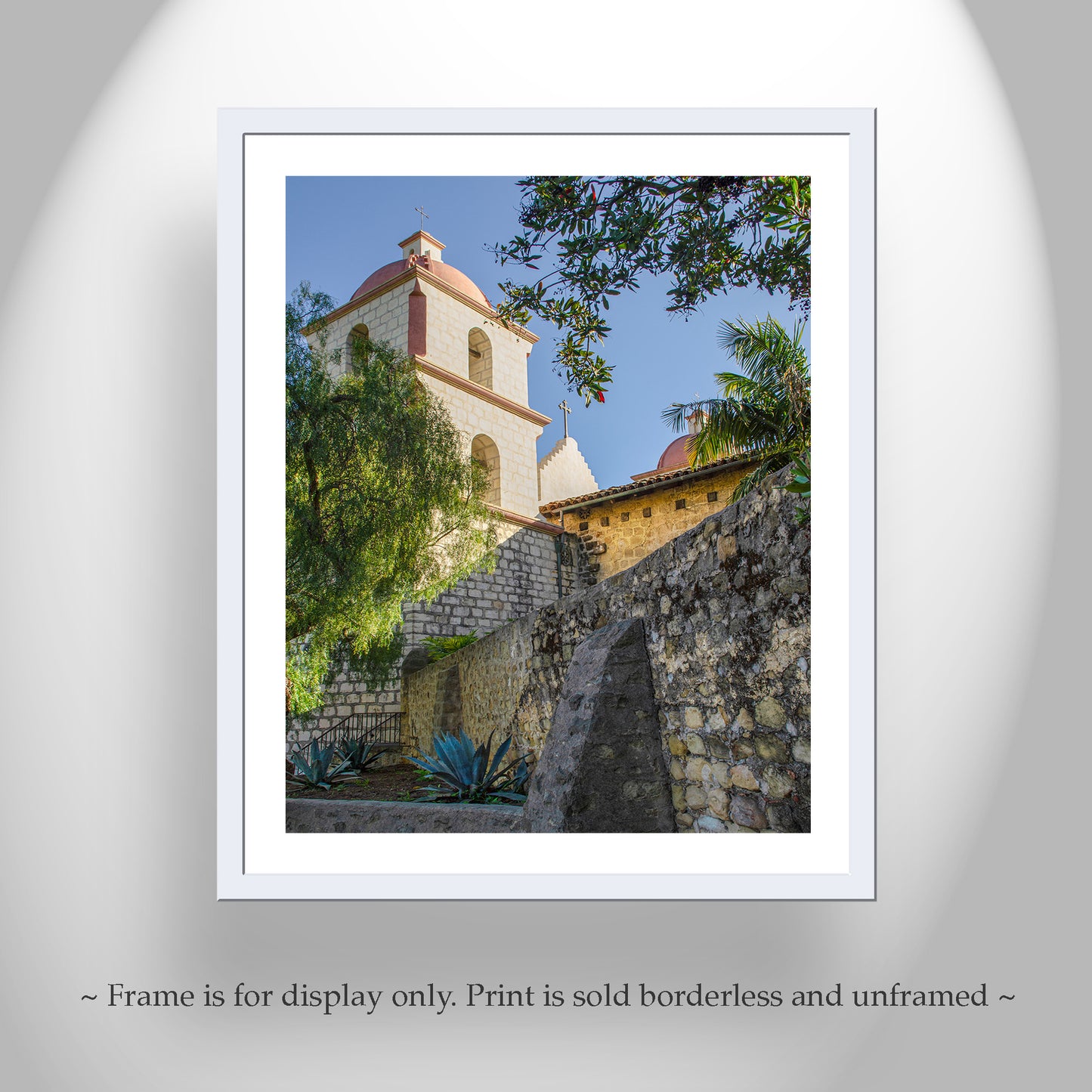 Mission Santa Barbara California Travel Art Print