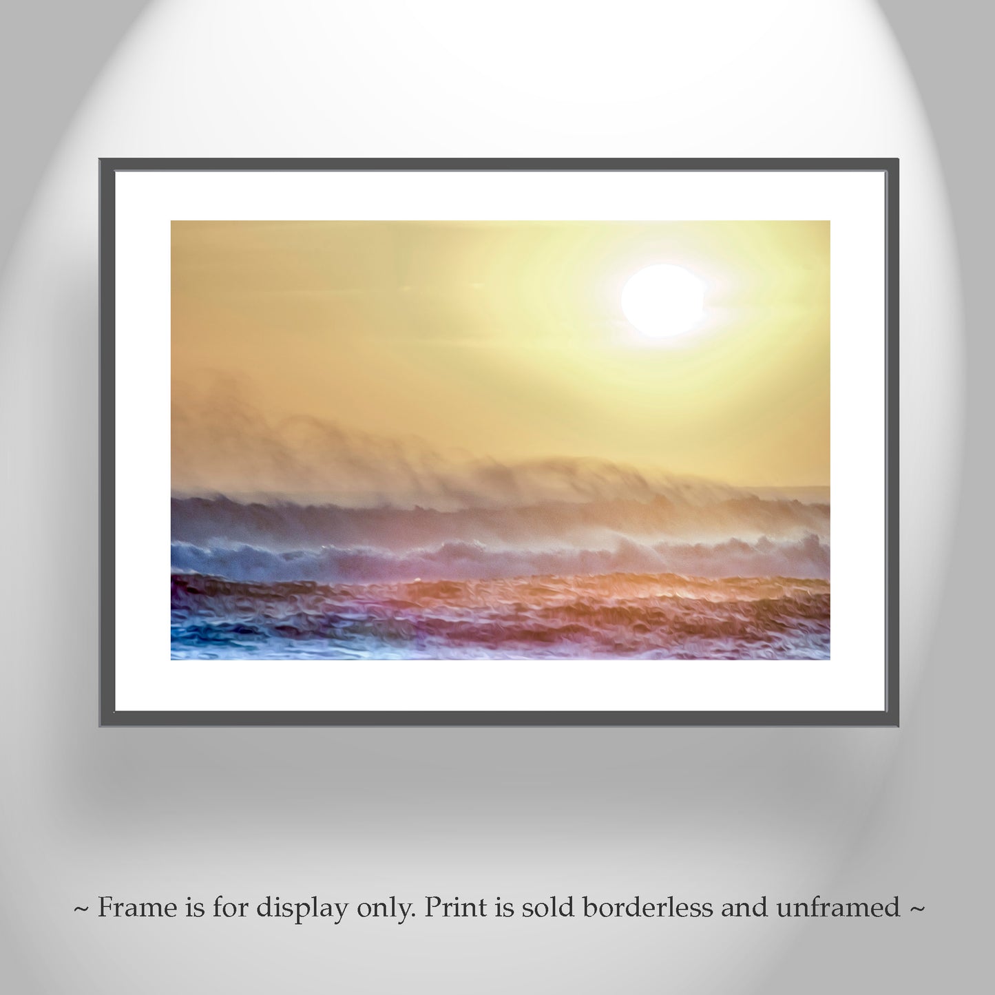 Jalama Beach Lompoc California Sunset Photograph | Big Sur Coastal Wall Decor Gift for Home or Office