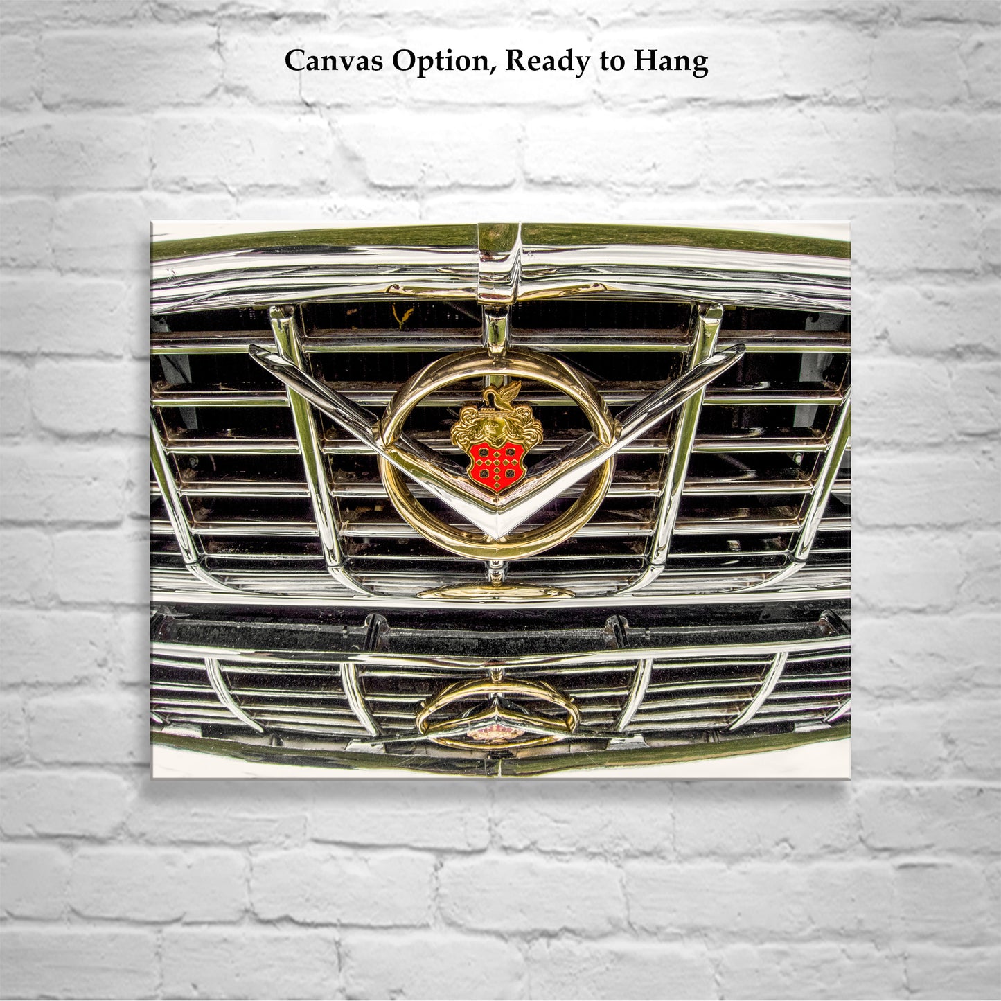 Packard Automobile Wall Art in Abstract | Car Decor for Home or Garage