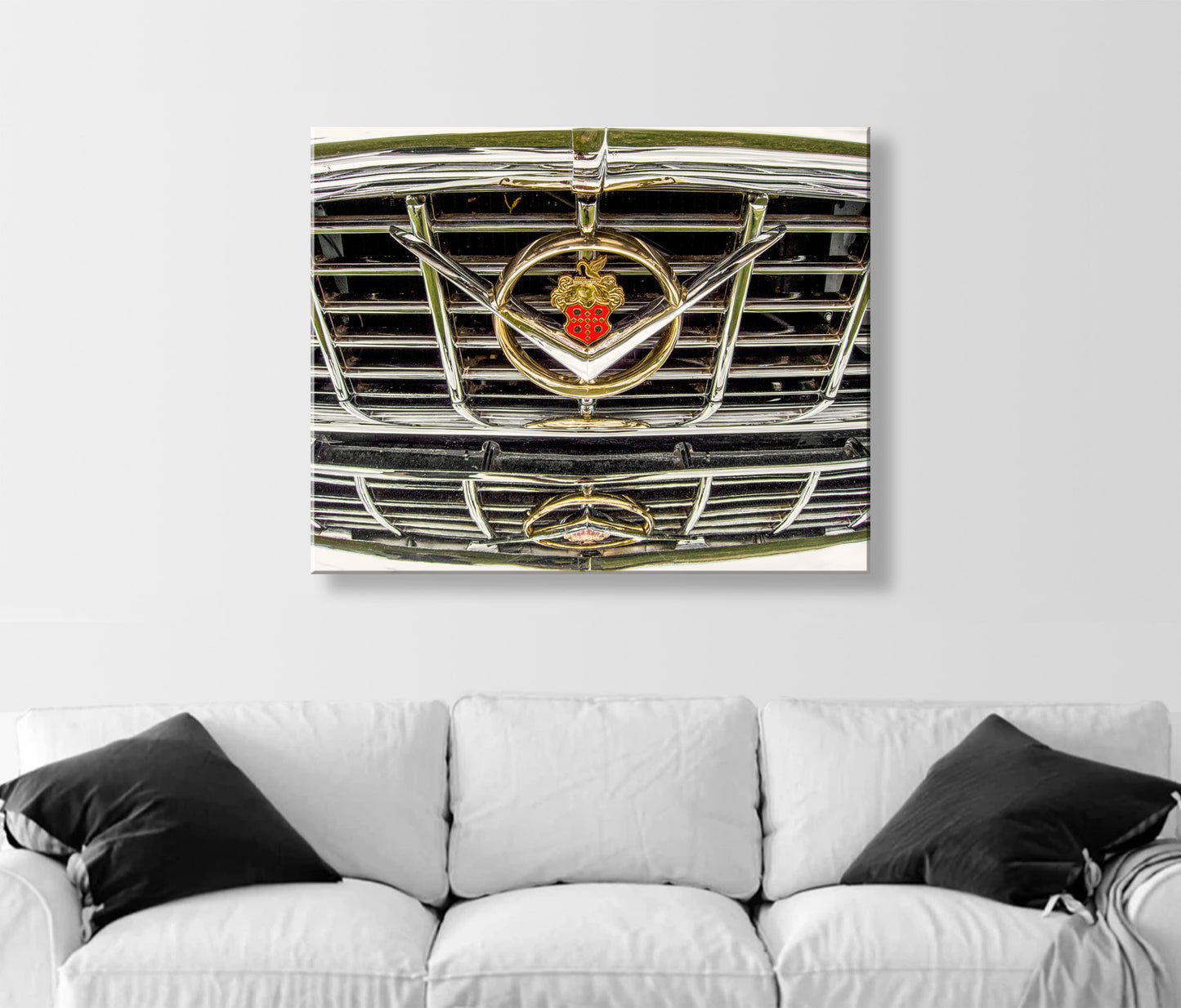 Packard Automobile Wall Art in Abstract | Car Decor for Home or Garage