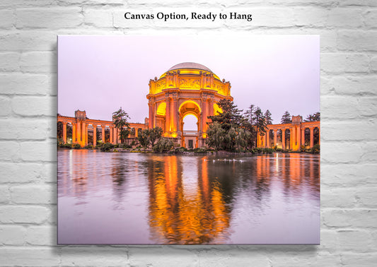 Palace of Fine Arts Print at Presidio Park San Francisco California