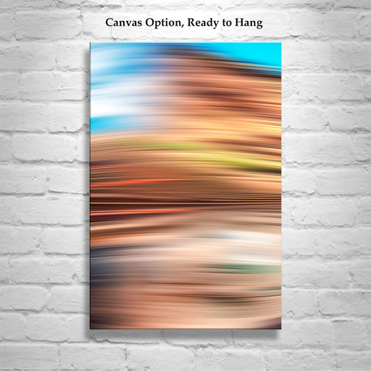 Southwestern Wall Decor on Framed Canvas in Abstract