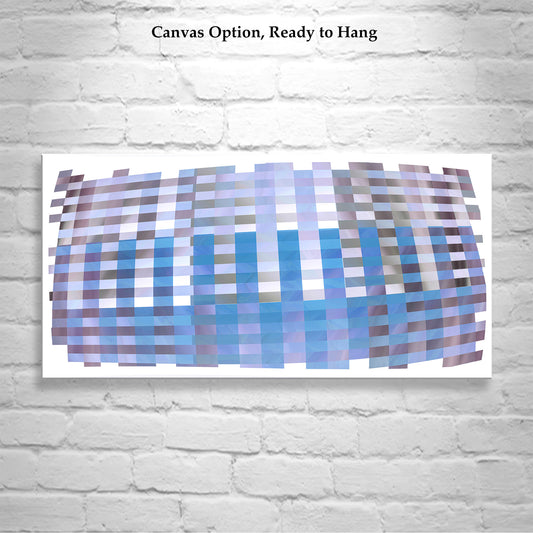 Abstract Canvas Print | Geometric Wall Art for Modern Interiors