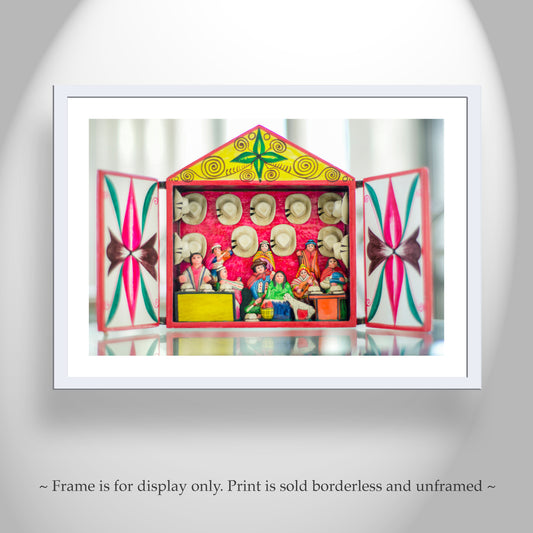 Peruvian Retablo Fine Art Print for Home or Office Decor
