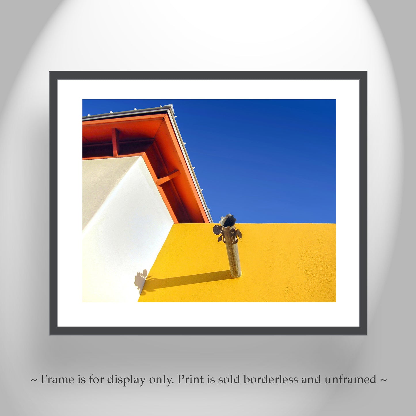 Barrio Tucson Arizona Architecture Art | Southwestern Wall Decor Gift for Home or Office