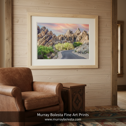 Owens Valley Art Print | Alabama Hills California Landscape Photography