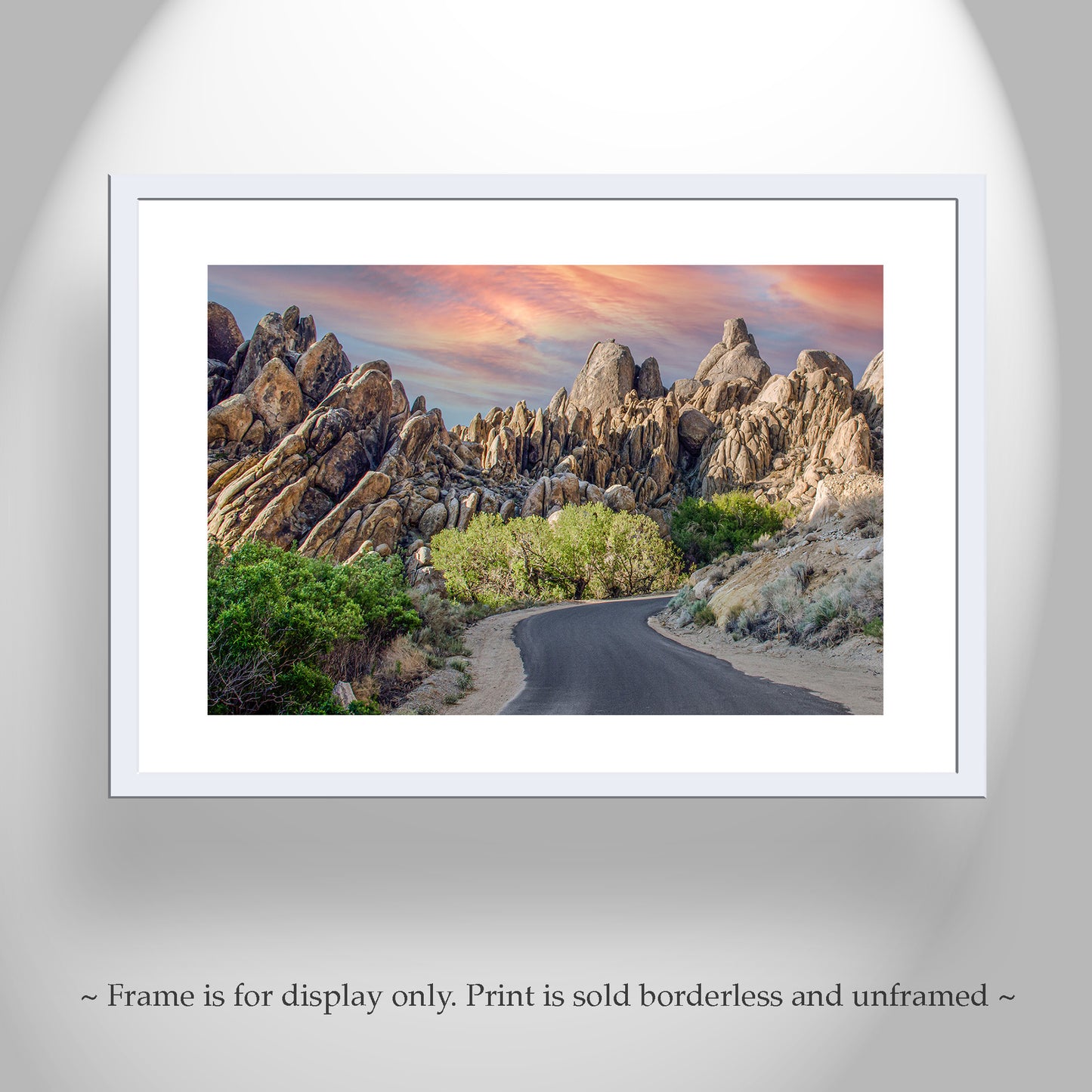 Owens Valley California Landscape Art for Sale with Alabama Hills