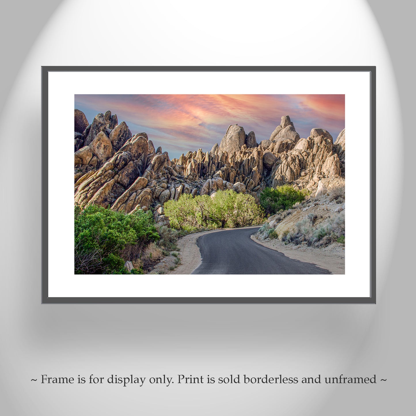 Owens Valley California Landscape Art for Sale with Alabama Hills