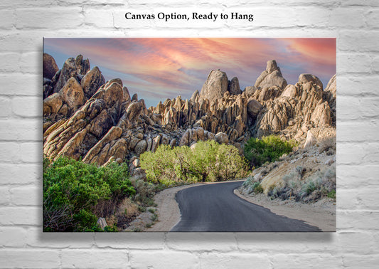 Owens Valley Art Print | Alabama Hills California Landscape Photography