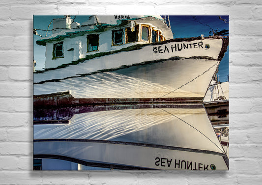 Fishing Boat Art Print Crescent City California | Nautical Wall Decor