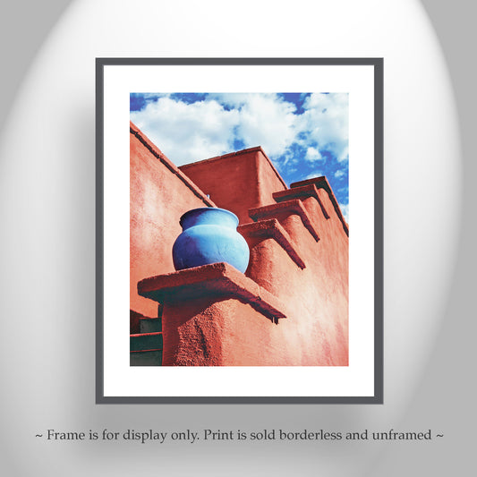 Southwestern Fine Art Print of Tucson Arizona Adobe Architecture