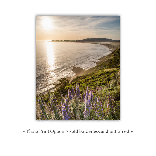 Stinson Beach Sunset Art Print – Marin County Pacific Ocean Artwork
