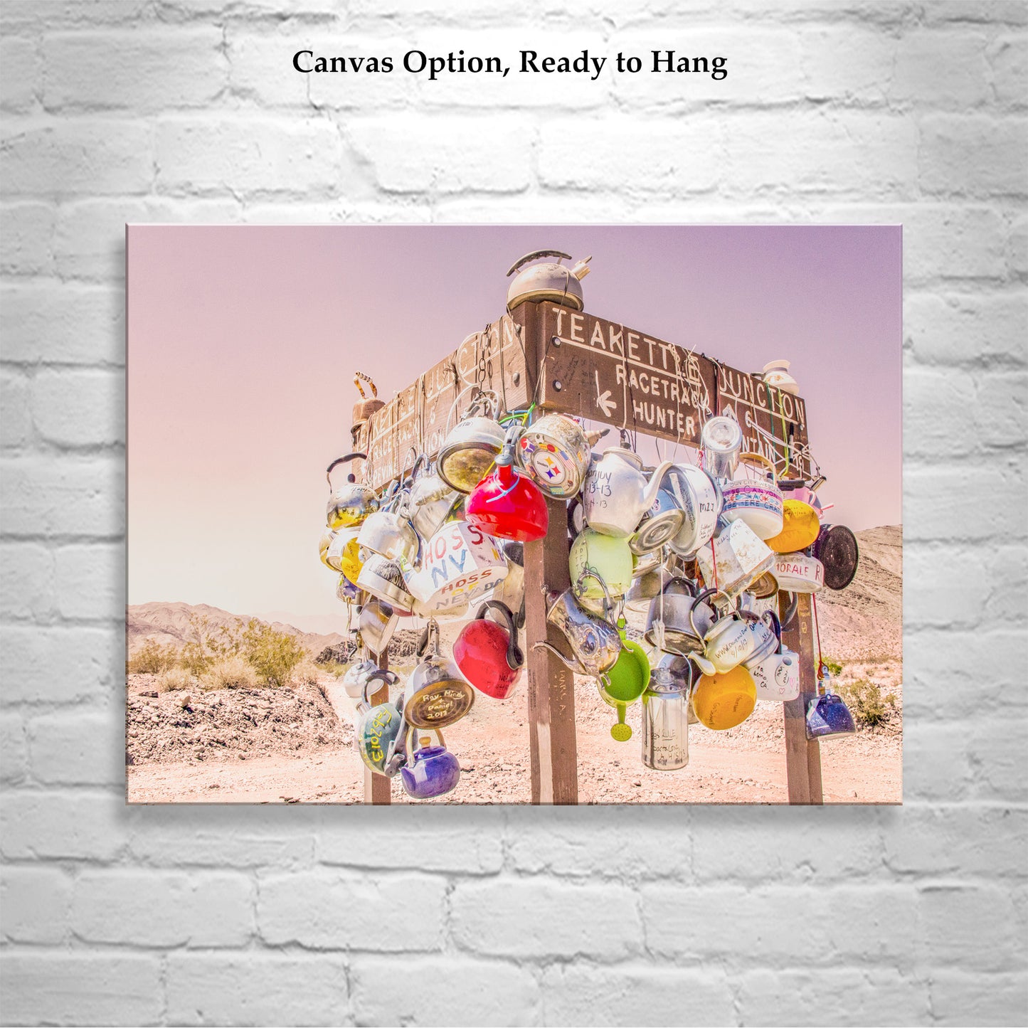 Teakettle Junction Death Valley Art Print as Wall Decor for Sale