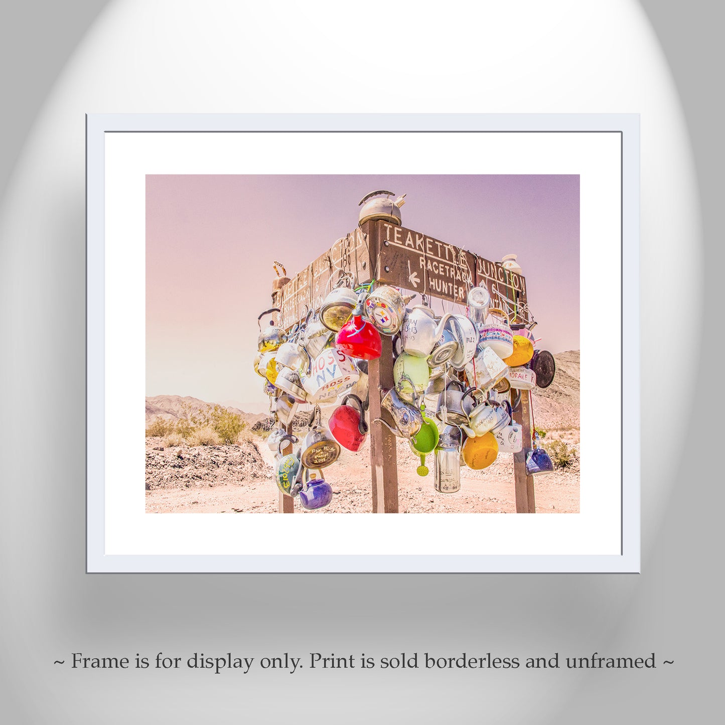Teakettle Junction Death Valley Art Print as Wall Decor for Sale