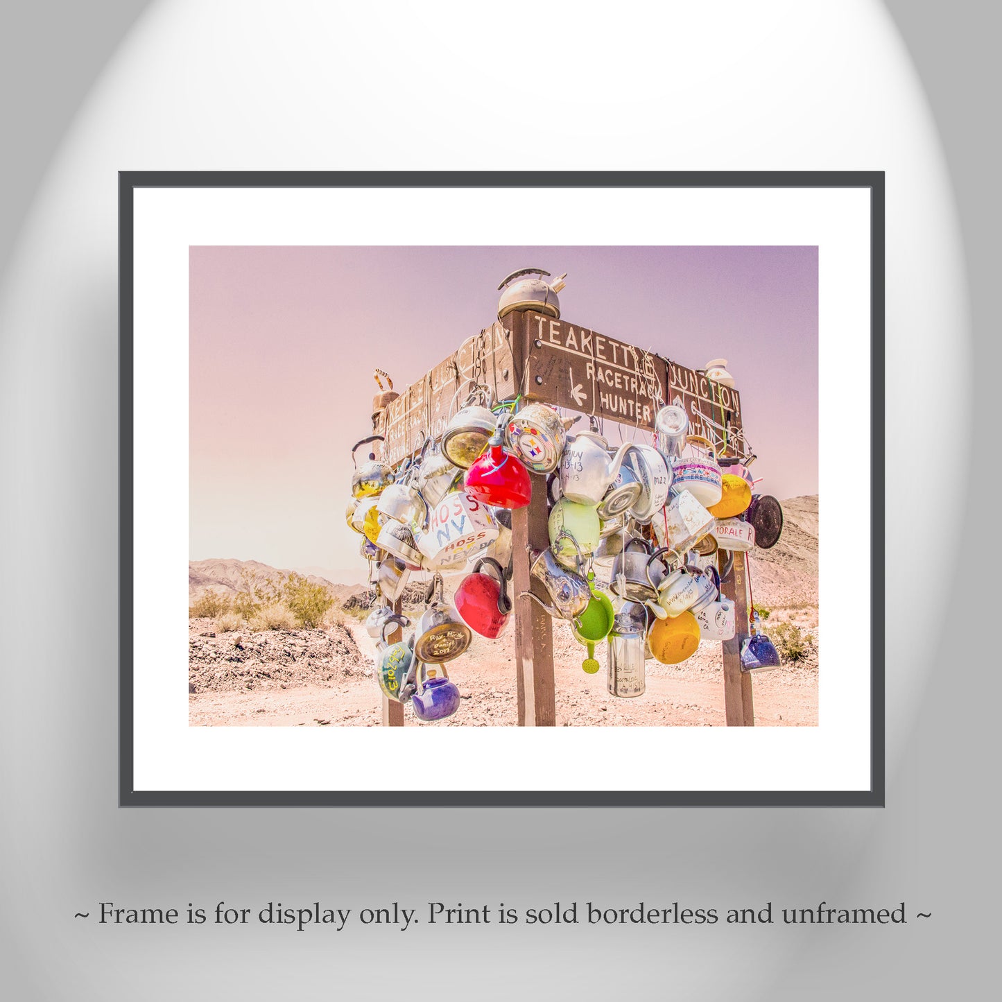 Teakettle Junction Death Valley Art Print as Wall Decor for Sale