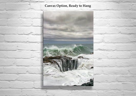 Thors Well Oregon Coast Pacific Ocean Art Photography