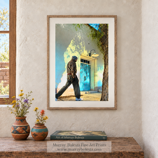 Tucson Museum of Art Walking Man by Murray Bolesta!