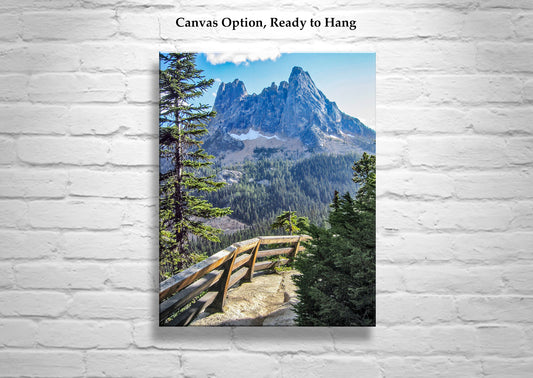 Cascade Mountains Washington State Pacific Northwest Landscape Print