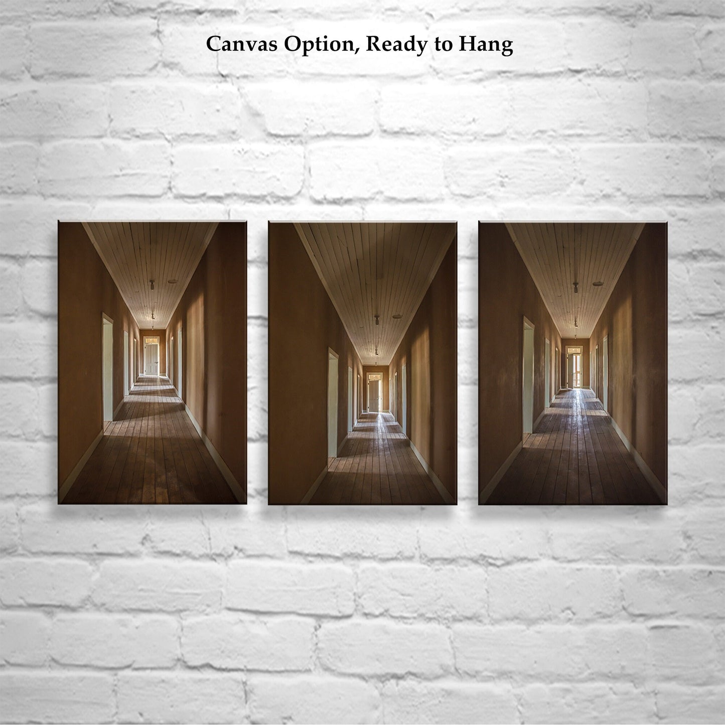 Kentucky Camp Arizona Ghost Town Triptych | Western Wall Art