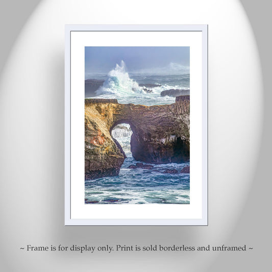 Pacific Ocean Storm Waves – Point Arena Mendocino Coast Print