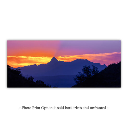 Baboquivari Peak Tucson Arizona Desert Wall Art Landscape Print