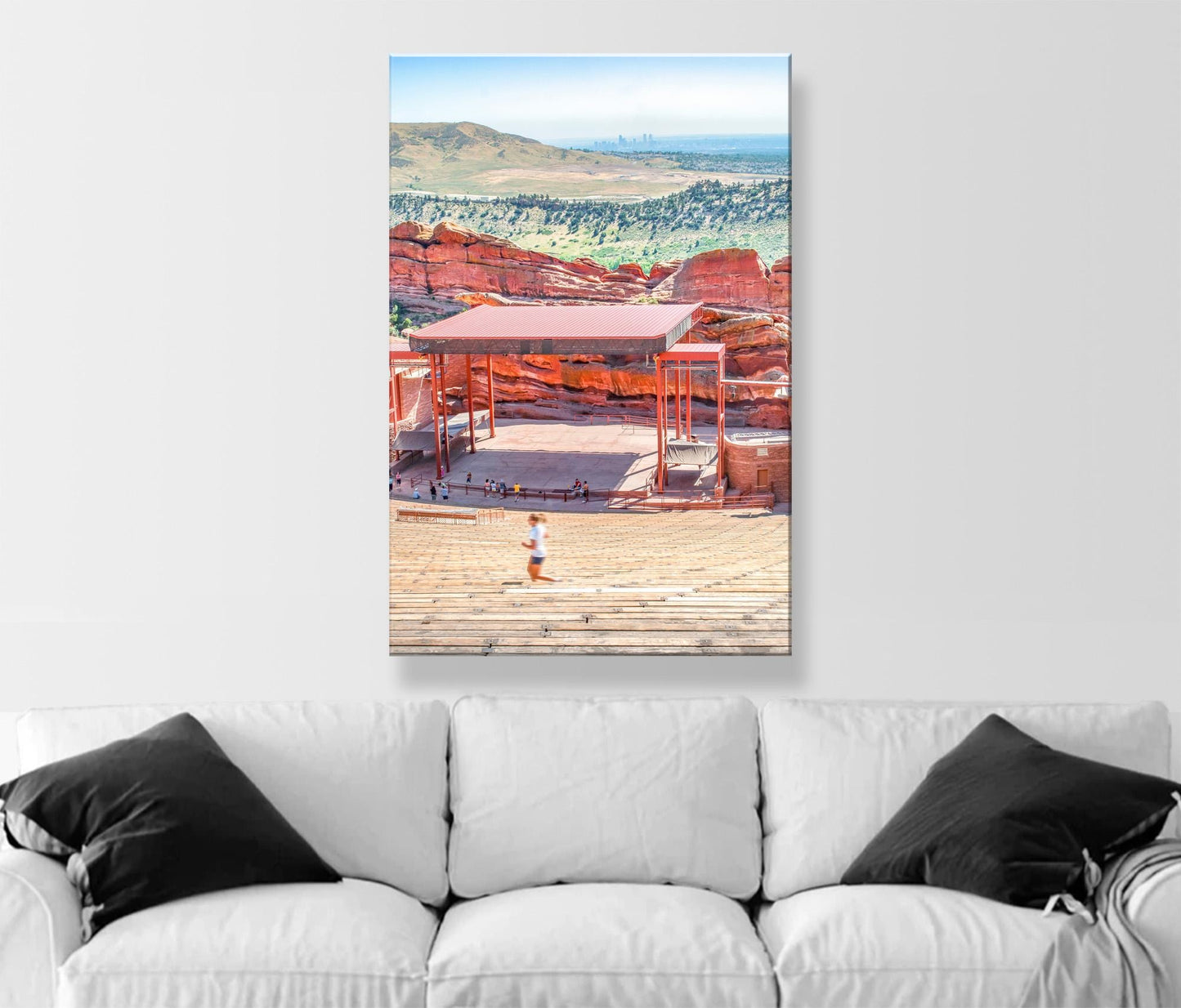 Red Rocks Amphitheater Photo Art Print in Denver Colorado