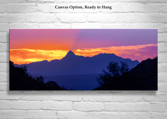 Baboquivari Peak Tucson Arizona Desert Wall Art Landscape Print