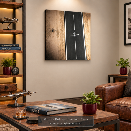 Aviation man-cave mockup by Murray Bolesta