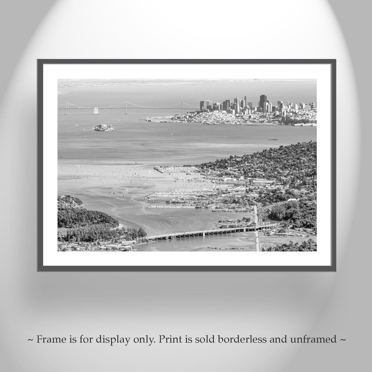 Sausalito Art Print at Marin County California | B&W or Color