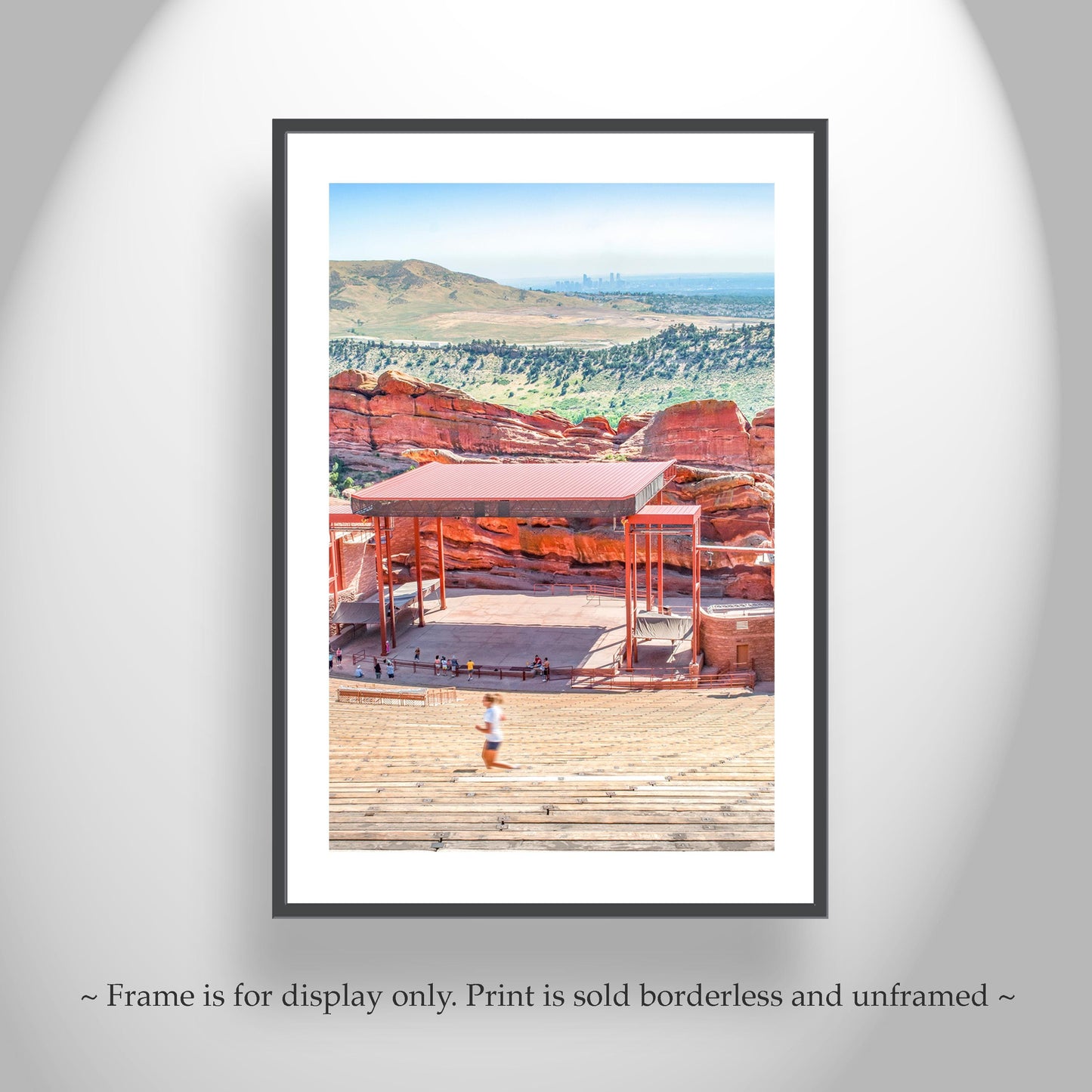 Red Rocks Amphitheater Photo Art Print in Denver Colorado