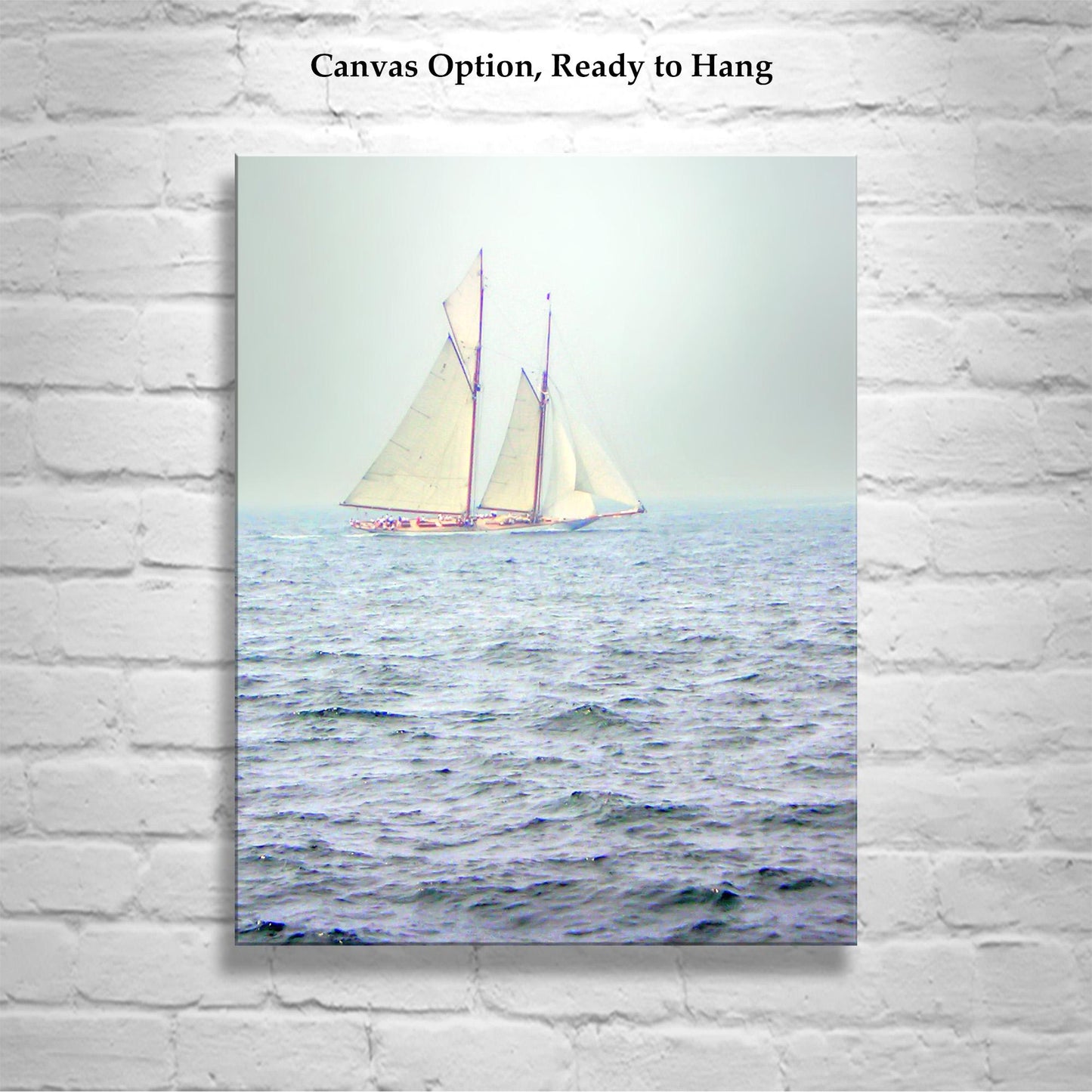 Schooner Sailboat Art Print at Pacific Ocean | Southern California Coast Nautical Wall Decor | San Diego