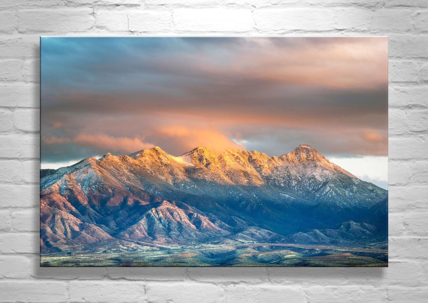 Tucson Santa Rita Mountains Wall Art with Madera Canyon