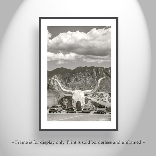 Western Road Trip Art – Santa Rita Mountains Desert Print