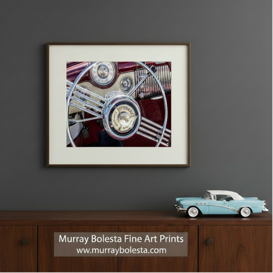 Buick Skylark Old Car Photography as Wall Decor