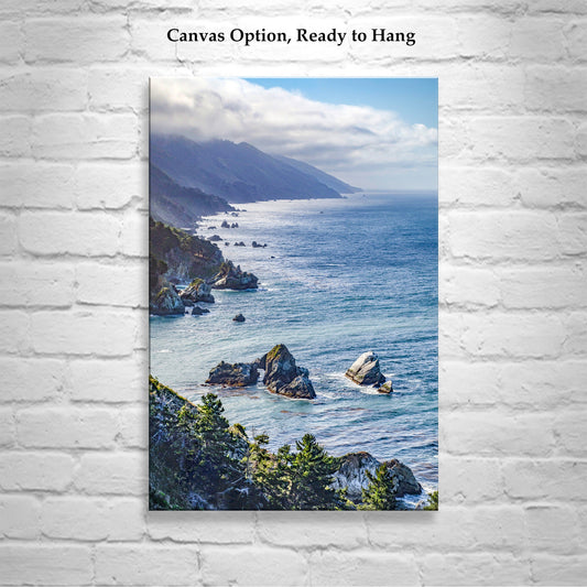 Pacific Coast Big Sur Framed Print California Ocean Photography Art