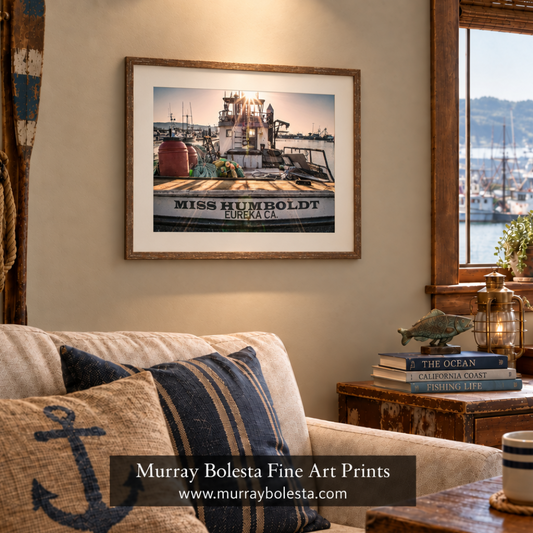 Fishing Boat Crescent City by Murray Bolesta