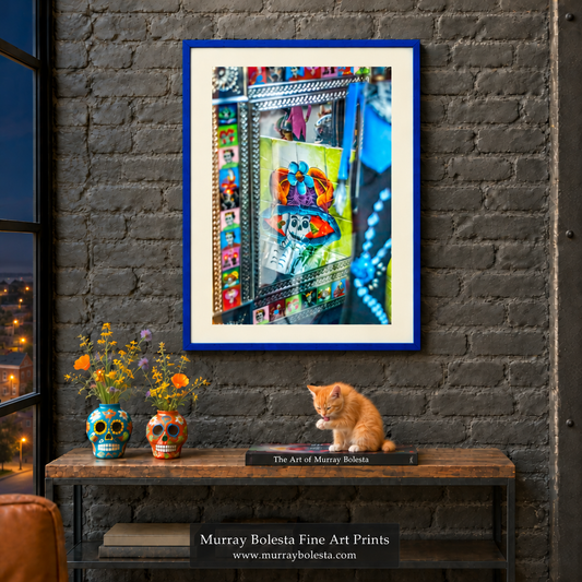 Day of Dead Abstract Art by Murray Bolesta