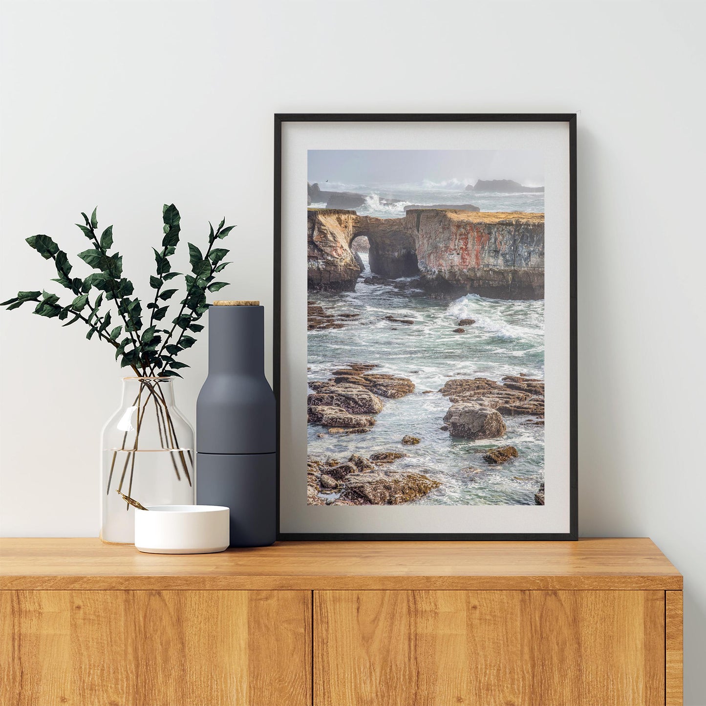 Point Arena Mendocino Coast Ocean Waves Print