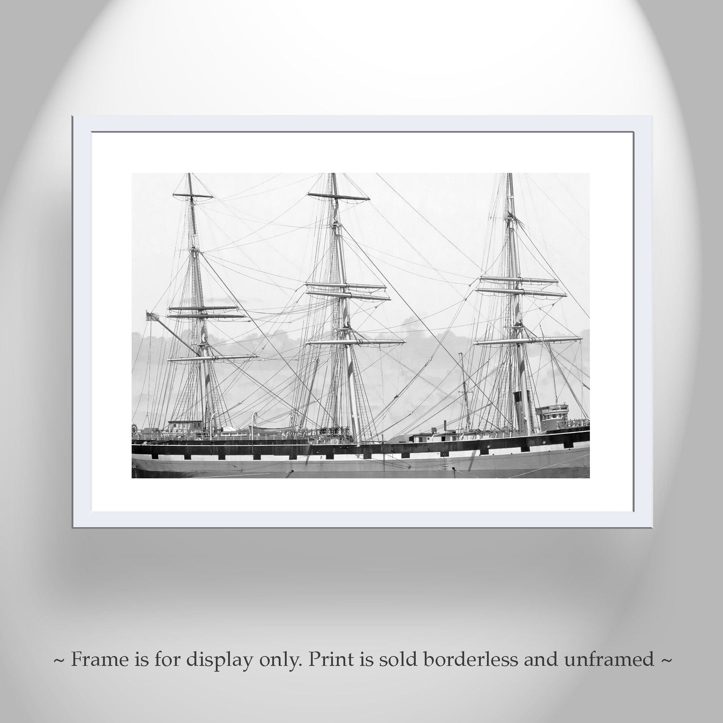 Balclutha Clipper Ship Hyde Street Pier Art Print San Francisco California