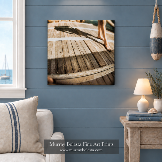 Deco of the dock surreal art presented by Murray Bolesta