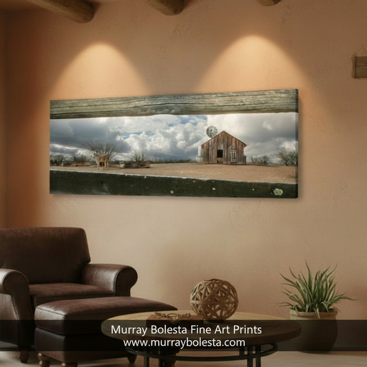 Empire Ranch Corral by Murray Bolesta