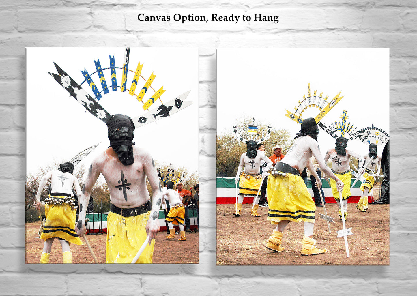 Apache Crown Dancer Art Prints Set – Native American Wall Decor