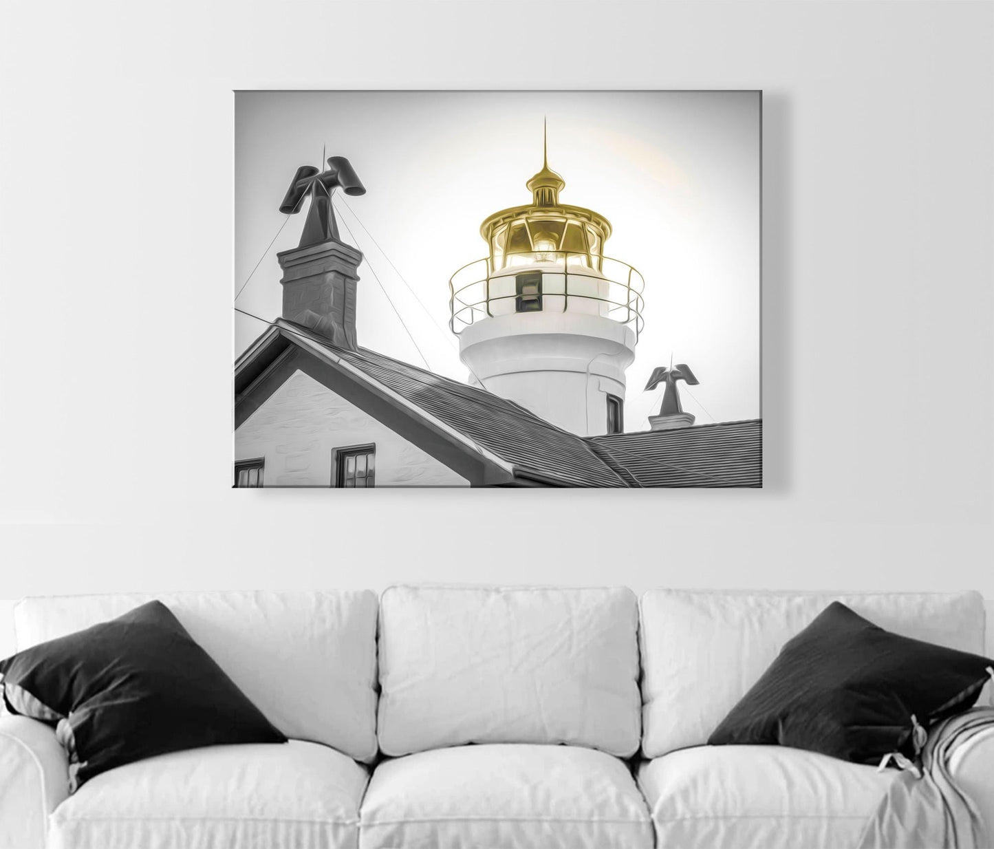 Battery Point Lighthouse Art – Crescent City Coast