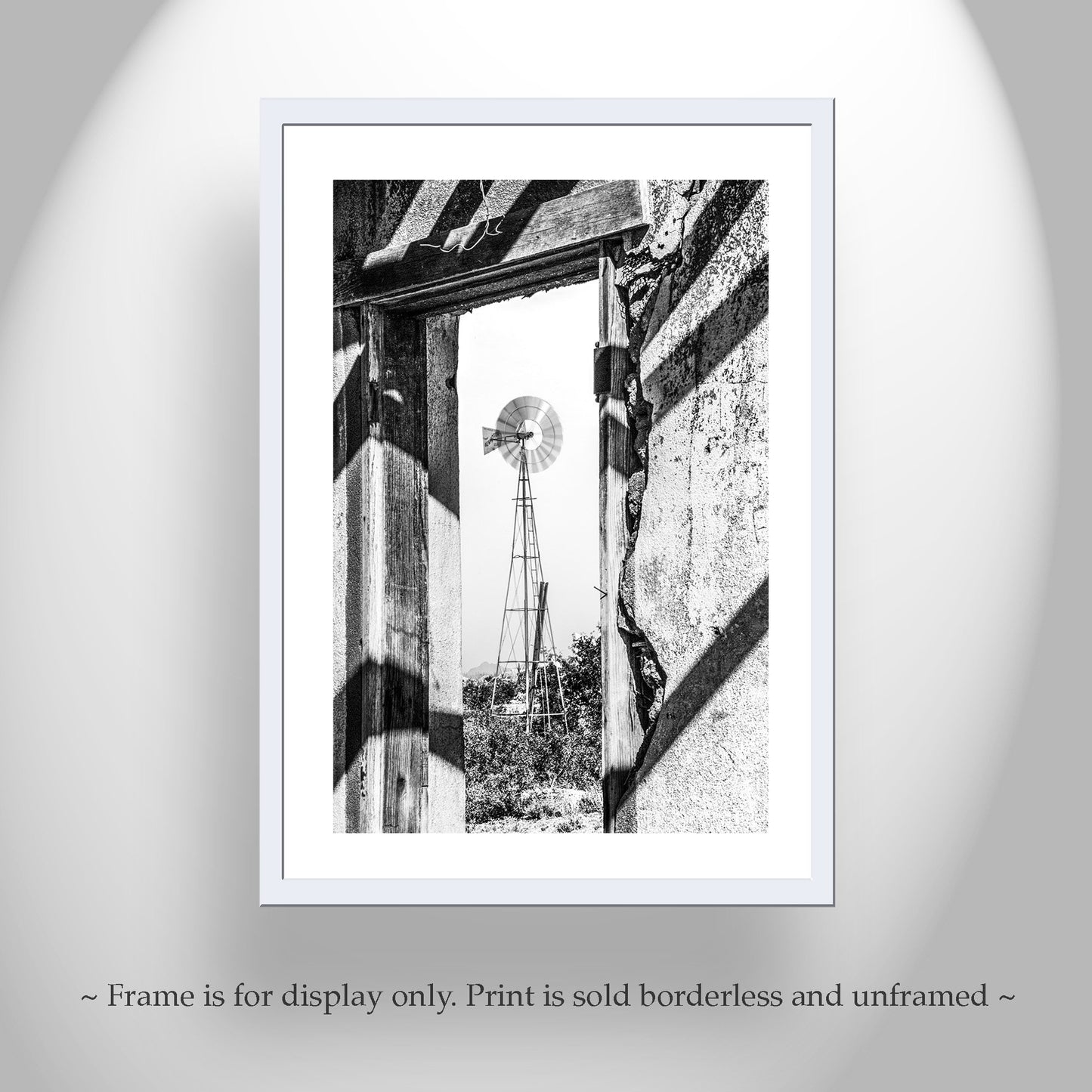 Old Adobe Ghost Ranch Photos – Black & White Desert Wall Art
